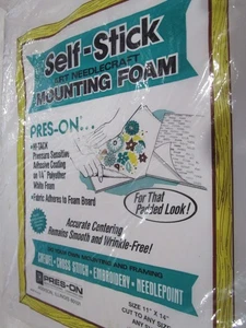 Press-On Self Stick Art Needlecraft Mounting Form (11X14) - Picture 1 of 3