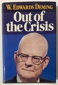 Out of the Crisis by W. Edwards Deming (1986 SIGNED Hardcover) - Picture 1 of 12