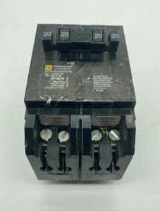 Interruptor enchufable HOMT2020220 Homeline Square D Quad Two 1 polo 20 Amp One 2P 20A - Imagen 1 de 13