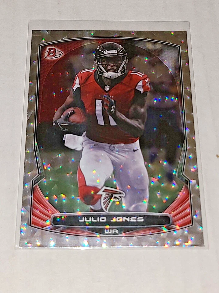FALCONS JULIO JONES 2014 BOWMAN RAINBOW SILVER ICE #84 - Image 1 of 1
