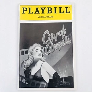 City of Angels Playbill Dec 1991 No 12 Richard Kline Broadway Program - Picture 1 of 4
