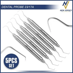 New 5 X Double Ended Probe 23/17A Dentistry Dental Examination Explorer New - Picture 1 of 2