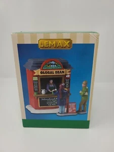 LEMAX Holiday Vail Village "Global Bean Coffee Kiosk" 2019 NIB #93439 NEW in Box - Picture 1 of 12