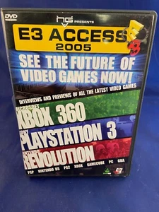 E3 Access 2005 Rare DVD Xbox 360 Playstation 3 Nintendo Revolution Video Games - Picture 1 of 4