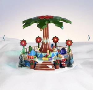 NEW St. Nicholas Square 2023 Amusement Park Christmas Village Lights & Music - Picture 1 of 7