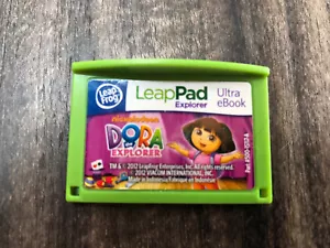 LeapFrog LeapPad Leapster Explorer DORA THE EXPLORER ULTRA eBOOK Game Cartridge - Picture 1 of 6