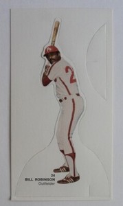 1974 Philadelphia Phillies Johnny Pro Stand-Up Bill Robinson MINT - FLASH SALE