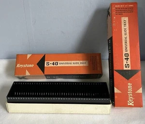 VTG Set Keystone S-40 Universal Slide Trays - Picture 1 of 6