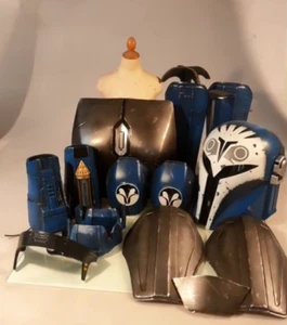 Star Wars The Mandalorian Bo Katan Kryze Cosplay Prop Body Armor Set& FRP Helmet - Picture 1 of 16