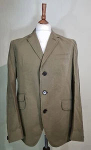 Timothy Everest JZG126 Tailore Casual Cotton Blazer Jacket Green Large uk 42  - Picture 1 of 12