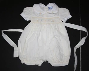 Mameluco usado Carriage Boutiques cuello Peter Pan 1 pieza 24 m niñas calado amarillo - Imagen 1 de 3