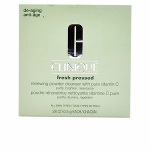 Clinique Fresh Pressed Renewing Powder Cleanser with Pure Vitamin C 28 x 0,5 g - Bild 1 von 2