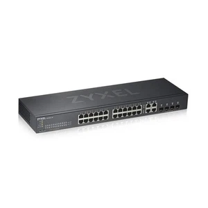 Zyxel 24-Port Gigabit Ethernet Switch / Smart-Managed | 4x Combo Ports | Hybr.. - Picture 1 of 6