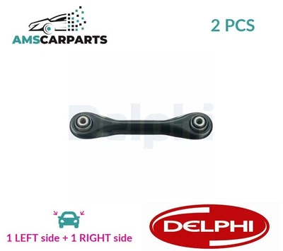 LH RH TRACK CONTROL ARM PAIR REAR LOWER FRONT TC3439 DELPHI 2PCS NEW - Image 1 of 4