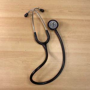 3M Littmann Classic II SE Stethoscope Black Light Weight USA Works (READ) - Picture 1 of 8