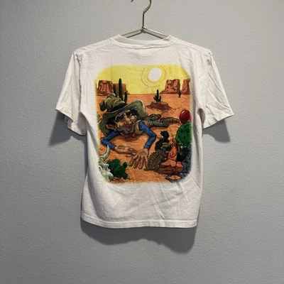 Camiseta vintage Western J.T dibujos animados vaquero Great American Shirt Co. para mujer S Foto 1 de 4