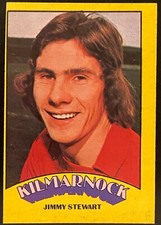 A&BC SCOTTISH FOOTBALL 1974 (GREEN) - 119 JIM STEWART - KILMARNOCK