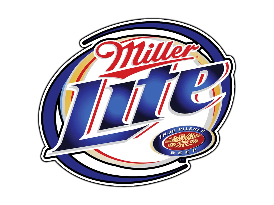 Miller Lite Logo #2 Sticker Waterproof Vinyl Decal Die-Cut Laptop Car