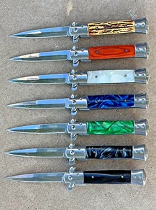 (WHOLESALE LOT x 14) Italian Milano Style Spring Assisted Pocket Knife - 941S - Picture 1 of 8