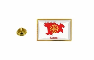 pins pin badge pin's drapeau pays carte departement aude - Picture 1 of 1