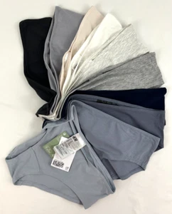 Girl's H&M Lot of 10, Cotton Underwear Briefs, Various Clrs Wht-Blk Sz XS (5-6?) - Picture 1 of 15