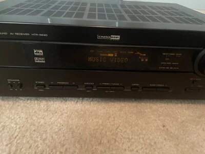 Yamaha HTR-5630 Natural Sound AV Stereo Home Theater Receiver Tested Nice - Image 1 of 4