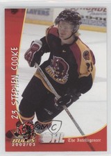 2002-03 Belleville Bulls Team Issue Stephen Cooke #23