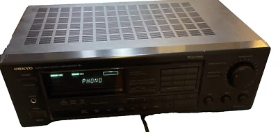 ONKYO TX-SV313PRO Audio Video Control Tuner Amplifier W Phono Works Ships Free - Image 1 of 4