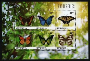 Micronesia 2014 - Mi-Nr. 2675-2680 ** - MNH - KLB - Mariposas - Imagen 1 de 1