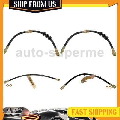 For Mazda Tribute 3.0L 2005-2006 Front Rear Brake Hydraulic Hose 4x - Image 1 of 4