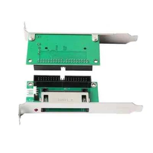 Compact 40 Pin CF To 3.5 IDE ATA-66 Adapter Bootable Converter Card Pci Bracket - Picture 1 of 3