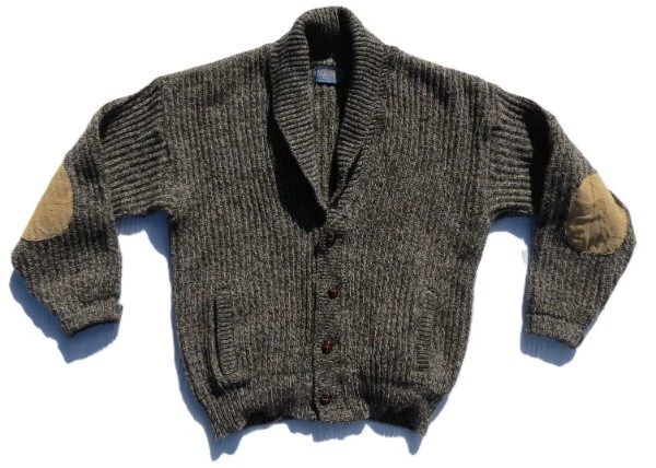 Vtg 60s 70s PENDLETON USA Men’s sz M 100% Wool Cardigan Sweater Pockets Grandpa - Image 1 of 4