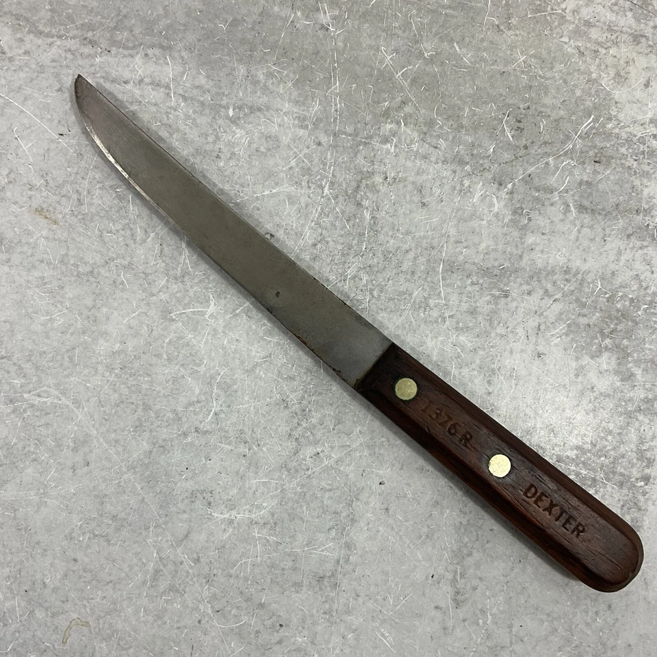 Cuchillo deshuesador vintage Dexter 1376R 6" Southbridge Mass C Schmidt Co cocina Foto 1 de 4