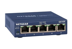 Netgear ProSAFE 5 Port Gigabit Ethernet Unmanaged Switch GS105v5 - Picture 1 of 1