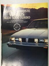 MISC1961 Vintage Article Road Test 1982 ? 6000STE vs 5000 Turbo RTA 1983 7 page