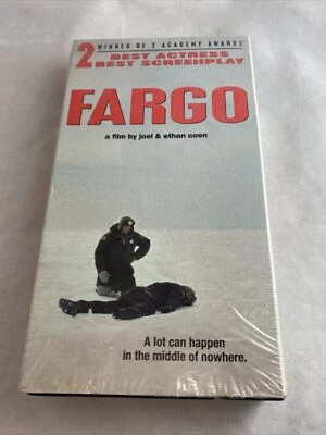 Fargo (VHS, 1996) A Film By Joel & Ethan Coen. Winner 2 Academic Awards Foto 1 de 4