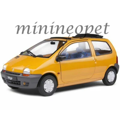 SOLIDO S1804003 1993 RENAULT TWINGO MK.I 1/18 DIECAST MODEL CAR YELLOW - Image 1 of 4