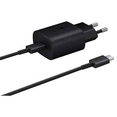 Original Samsung Super Schnellladegerät 25W USB-C Ladekabel Galaxy S25 S25 Ultra - Bild 1 von 4