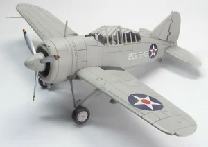 Hobby Master HA7003 1/48 F2A Brewster F2A Buffalo USN VS-201, USS Long Island - Picture 1 of 19