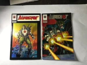 BLOODSHOT #1, #0 - CHROMIUM COVER - VALANT - 1994 - Picture 1 of 2