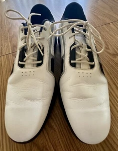 Nike Zoom Trophy Herren Schwarz Silber Weiß Golfschuhe Größe 11 US - 483246-102. - Bild 1 von 6