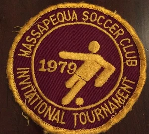1979 Massapequa Soccer Club Invitational Tournament Ny Patch - Picture 1 of 2