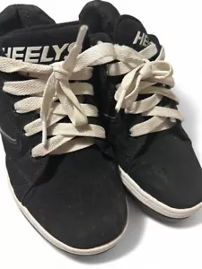 Heelys Black and White Skate Shoes Size 5 - Picture 1 of 6
