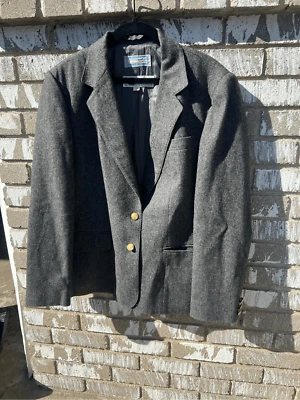 Blazer de lana Boundary Water Dayton’s talla 18 80 % lana virgen 20 % poliéster Foto 1 de 4