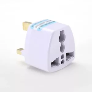 Adattatore Regno Unito 3 PIN spina a convertitore di uscita universale adattatore da viaggio elettrico - Foto 1 di 4