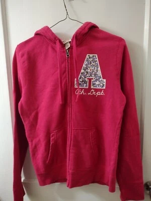 Mossimo Sweatshirt Jacket with zipper front and hoodie, Size M (Girls) - Image 1 of 4