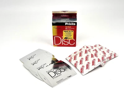 3M Focal Color Print Disc Film 3 Pack + 1 - 60 Exposures 4 DISCS - New Sealed - Image 1 of 4