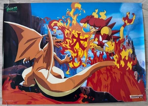 Pokemon Poster Banpresto Vintage Anime not for sale Charizard No.2 1999 - Bild 1 von 1