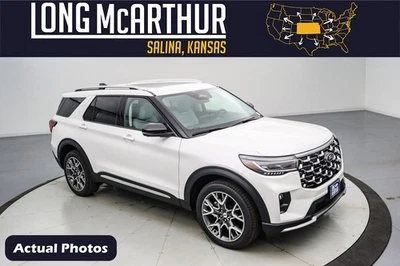 2025 Ford Explorer Platinum 4WD Ultimate Lux Leather MSRP $61740 - Image 1 of 4