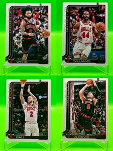 2025-26 Topps Basketball Chicago Bulls 4-Card Team Lot (B) - Picture 1 of 10